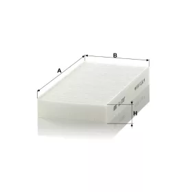 Utastér - Kabin szűrő Mann Filter CU 2327-2