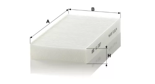 Utastér - Kabin szűrő Mann Filter CU 2327-2