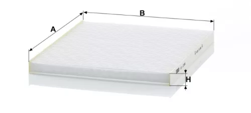 Utastér - Kabin szűrő Mann Filter CU 2336