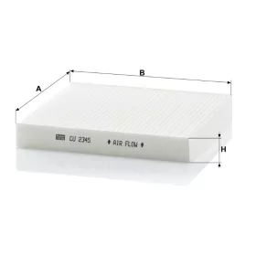 Utastér - Kabin szűrő Mann Filter CU 2345