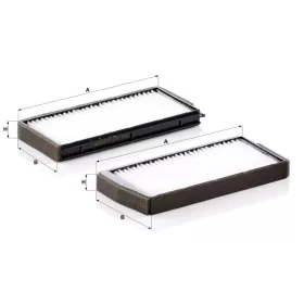 Utastér - Kabin szűrő Mann Filter CU 24 000-2