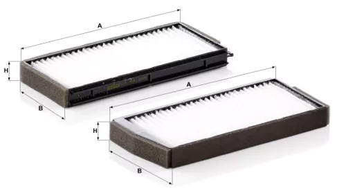 Utastér - Kabin szűrő Mann Filter CU 24 000-2