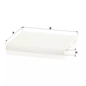 Utastér - Kabin szűrő Mann Filter CU 24 004