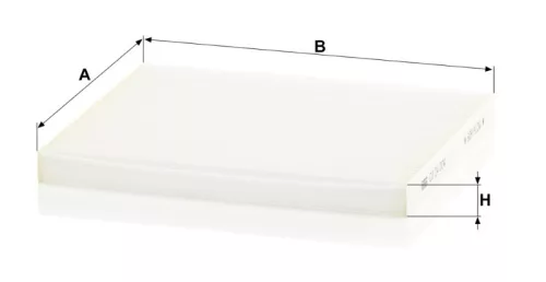 Utastér - Kabin szűrő Mann Filter CU 24 004
