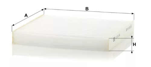 Utastér - Kabin szűrő Mann Filter CU 24 006