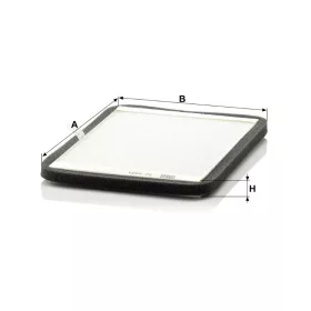 Utastér - Kabin szűrő Mann Filter CU 2424