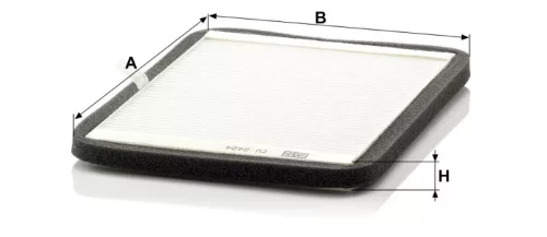 Utastér - Kabin szűrő Mann Filter CU 2424