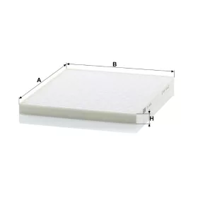 Utastér - Kabin szűrő Mann Filter CU 2434