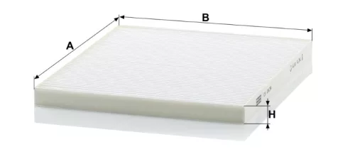 Utastér - Kabin szűrő Mann Filter CU 2434