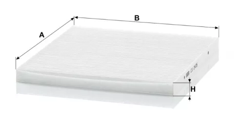 Utastér - Kabin szűrő Mann Filter CU 2435
