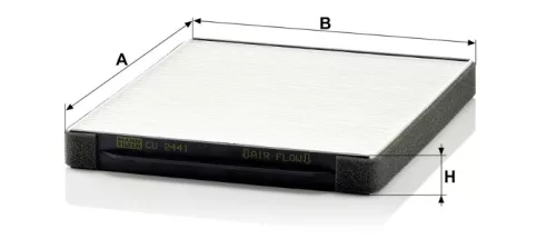 Utastér - Kabin szűrő Mann Filter CU 2441