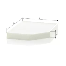Utastér - Kabin szűrő Mann Filter CU 2450