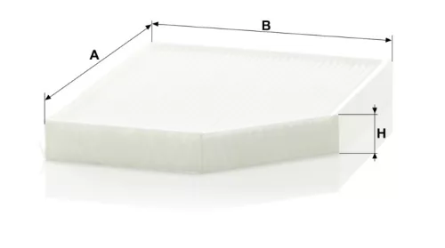 Utastér - Kabin szűrő Mann Filter CU 2450