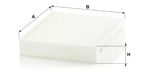 Utastér - Kabin szűrő Mann Filter CU 25 001