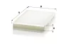 Utastér - Kabin szűrő Mann Filter CU 25 002