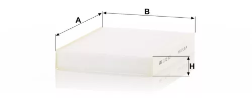 Utastér - Kabin szűrő Mann Filter CU 25 003