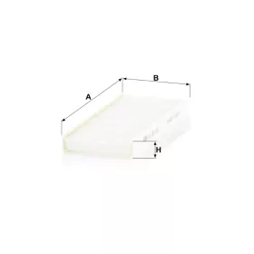 Utastér - Kabin szűrő Mann Filter CU 25 010-2