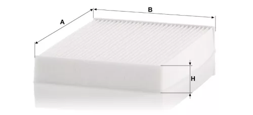 Utastér - Kabin szűrő Mann Filter CU 25 012