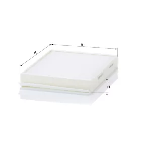 Utastér - Kabin szűrő Mann Filter CU 25 027