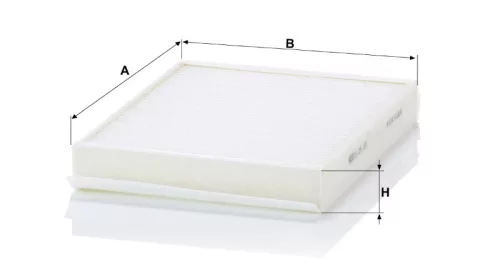 Utastér - Kabin szűrő Mann Filter CU 25 027