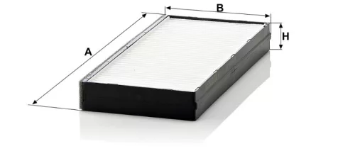 Utastér - Kabin szűrő Mann Filter CU 2521-2