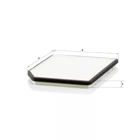Utastér - Kabin szűrő Mann Filter CU 2525