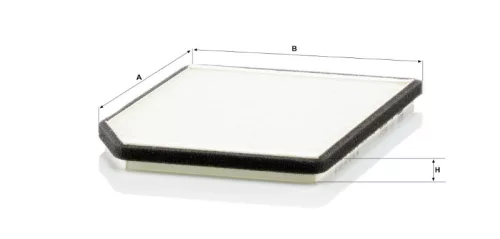Utastér - Kabin szűrő Mann Filter CU 2525