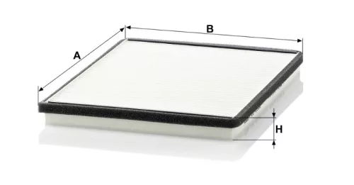 Utastér - Kabin szűrő Mann Filter CU 2530