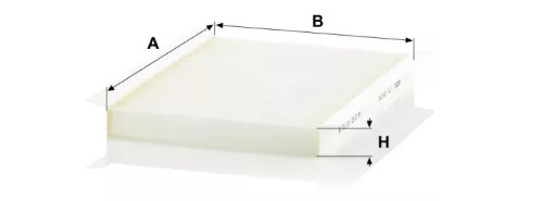 Utastér - Kabin szűrő Mann Filter CU 2532