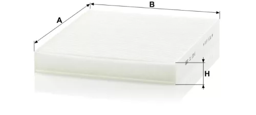 Utastér - Kabin szűrő Mann Filter CU 2545