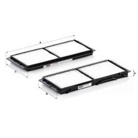Utastér - Kabin szűrő Mann Filter CU 26 008-2