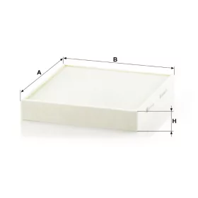 Utastér - Kabin szűrő Mann Filter CU 26 010