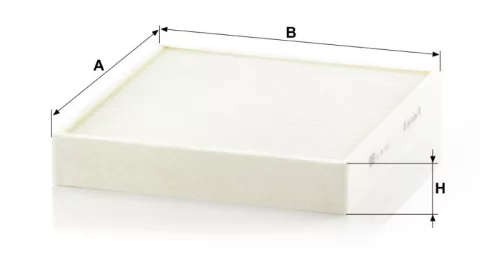 Utastér - Kabin szűrő Mann Filter CU 26 010