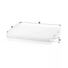 Utastér - Kabin szűrő Mann Filter CU 26 017