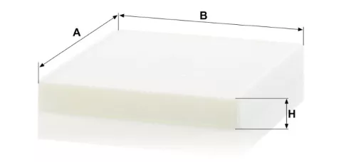 Utastér - Kabin szűrő Mann Filter CU 26 021