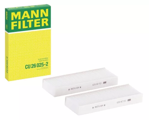 Utastér - Kabin szűrő Mann Filter CU 26 025-2