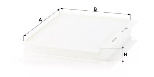 Utastér - Kabin szűrő Mann Filter CU 2622