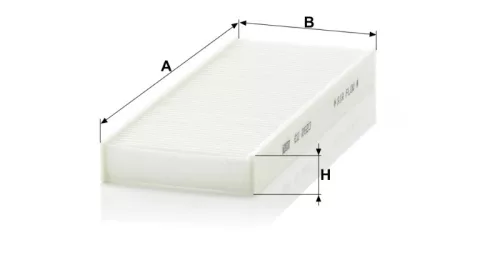 Utastér - Kabin szűrő Mann Filter CU 2623