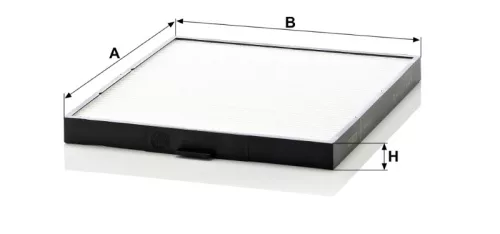 Utastér - Kabin szűrő Mann Filter CU 2640