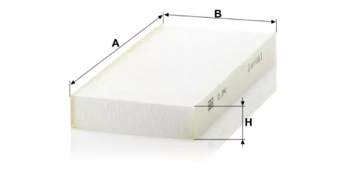 Utastér - Kabin szűrő Mann Filter CU 2642