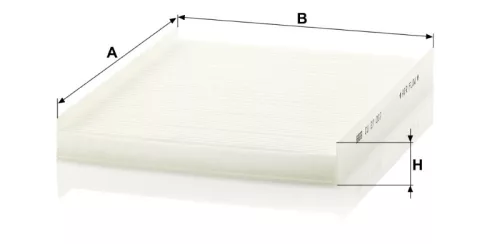 Utastér - Kabin szűrő Mann Filter CU 27 007