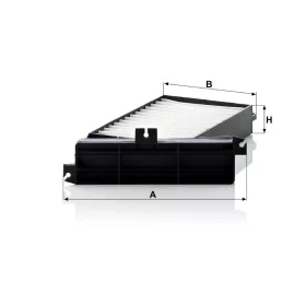 Utastér - Kabin szűrő Mann Filter CU 2709