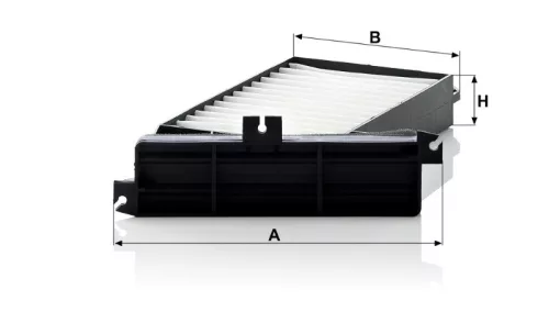 Utastér - Kabin szűrő Mann Filter CU 2709