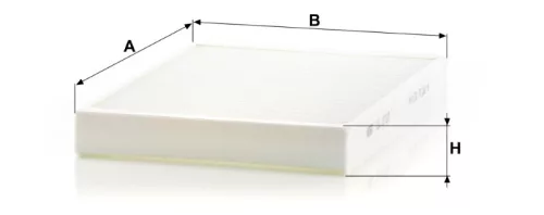 Utastér - Kabin szűrő Mann Filter CU 2733