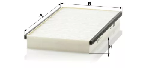 Utastér - Kabin szűrő Mann Filter CU 2746