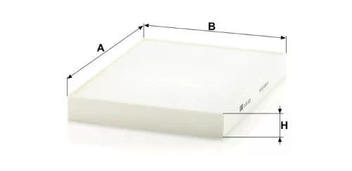 Utastér - Kabin szűrő Mann Filter CU 28 003