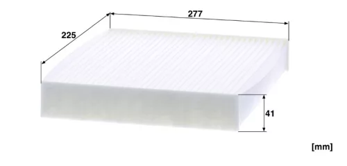 Utastér - Kabin szűrő Mann Filter CU 28 020