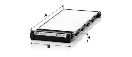 Utastér - Kabin szűrő Mann Filter CU 2808-2