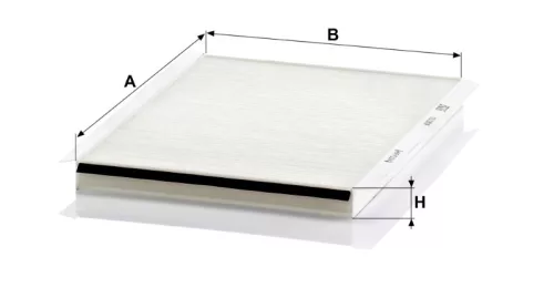 Utastér - Kabin szűrő Mann Filter CU 2839