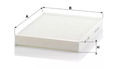 Utastér - Kabin szűrő Mann Filter CU 2842